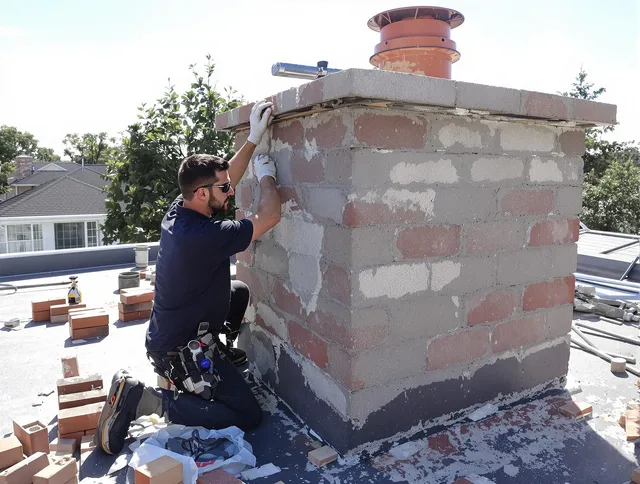 Advanced chimney repair process by Dartmouth Chimney Sweep in Dartmouth, MA