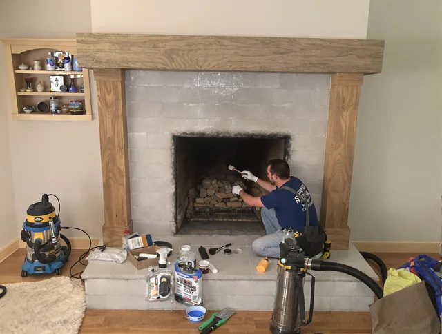 Detailed creosote removal process by Dartmouth Chimney Sweep in Dartmouth, MA