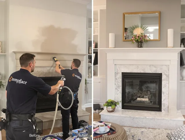 Professional soot removal by Dartmouth Chimney Sweep team in Dartmouth, MA